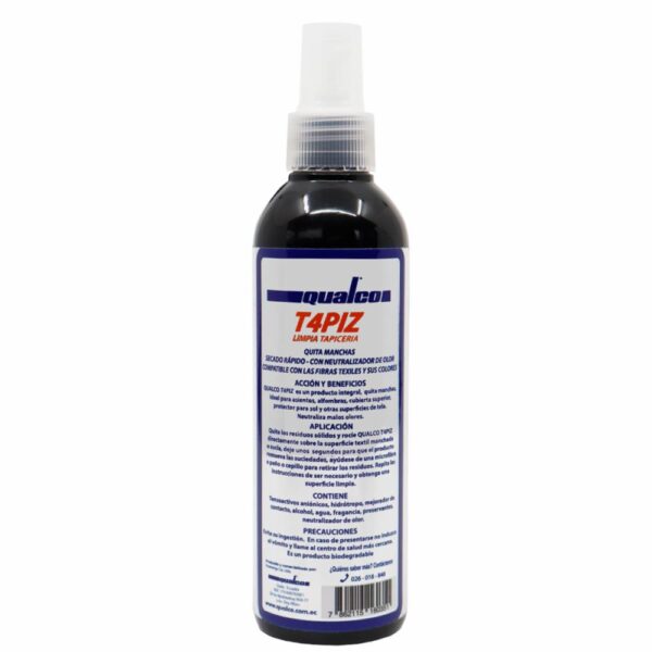 Limpiador De Tapicería Automotriz QUALCO 200 Ml - Imagen 2