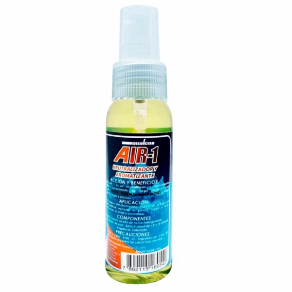 Ambiental Para Auto Air-1 Neutralizador Y Aromatizante Amaderado QUALCO 60 Ml - Imagen 2