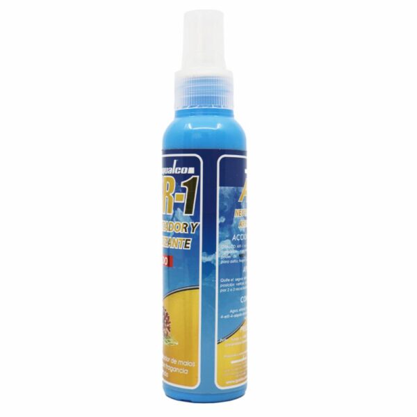 Ambiental Para Auto Air-1 Neutralizador Y Aromatizante  Amaderado QUALCO 120 Ml - Imagen 3