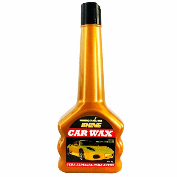 Cera Automotriz Shine Car Wax QUALCO 400 Ml