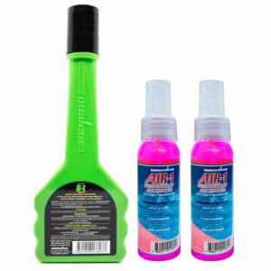 Kit Automotriz Kit Air-1 60 Ml 1 Aditivo R-1 125 Ml +2 Neutralizadores De Olor 60Ml QUALCO Kit