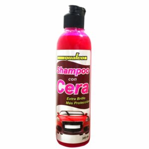 Shampoo Para Auto Con Cera Extra Brillo, Más Protección QUALCO 200 Ml