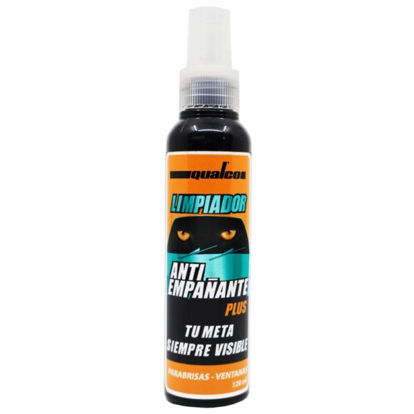 Limpia Parabrisas Antiempañante Plus QUALCO 120Ml