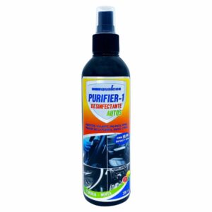 Sanitizador De Auto Purifier Para Interiores Toronja-Menta QUALCO 200 Ml