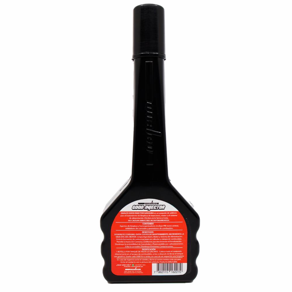 Aditivo Para Gasolina Good Injector Limpieza Doblemente Potenciada QUALCO 250 Ml - Imagen 2