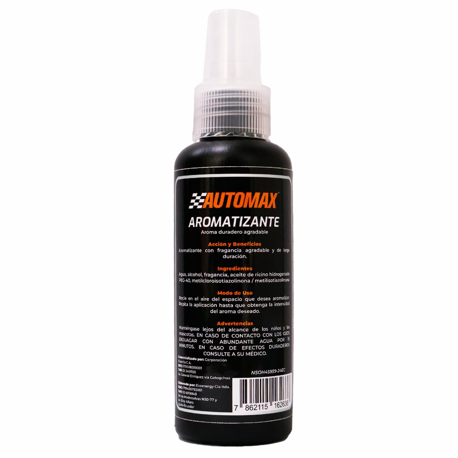 Ambiental Para Auto Aromatizante Fresa AUTOMAX 120 Ml - Imagen 2