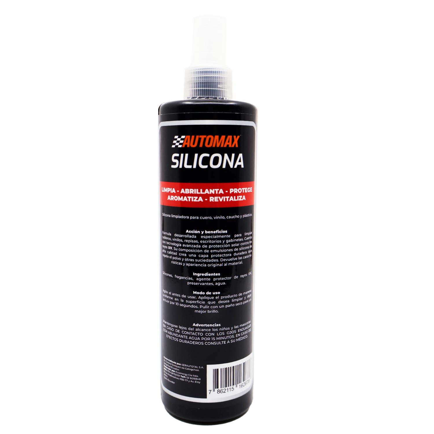 Silicona Automotriz Fragancia Fresa AUTOMAX 350 Ml - Imagen 2