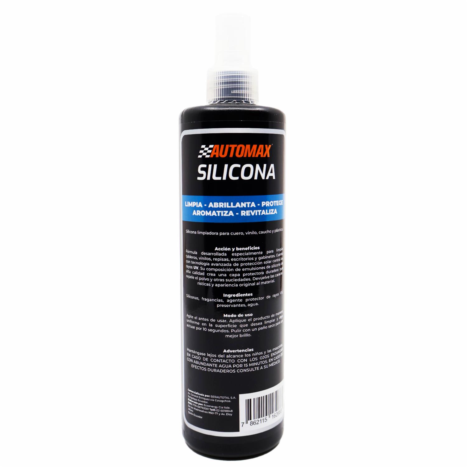 Silicona Automotriz Fragancia Black AUTOMAX 350 Ml - Imagen 2