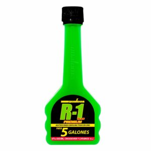 Aditivo Para Gasolina R-1 Premium Autos Sedan, Crossover Y Livianos. Para 5 Galones QUALCO 40 Ml