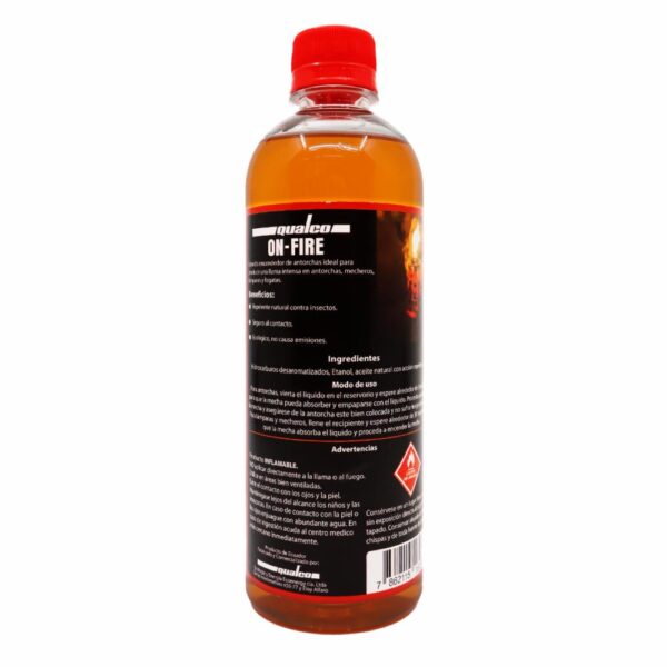 Líquido Encendedor De Antorchas QUALCO 500 Ml - Imagen 2