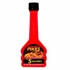 Aditivo Para Gasolina Pikes  Para Autos Turbo Y De Alta Performance Para 5 Galones QUALCO PIKES 40 Ml