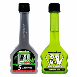 Kit Automotriz Kit R1 Eco +3R 1 R-1 Eco 40 Ml + 3R Limpiaparabrisas 40 Ml QUALCO Kit