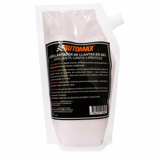 Abrillantador De Llantas En Gel AUTOMAX 500 Ml - Imagen 2
