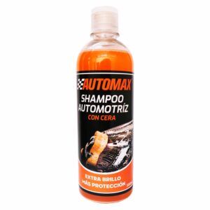 Shampoo Para Auto Con Cera Extra Brllo, Más Protección AUTOMAX 500 Ml