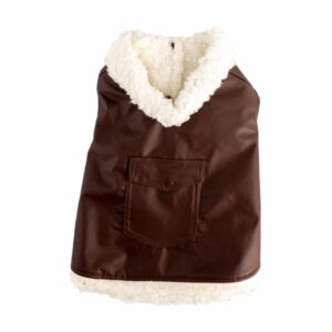 Chompa Para Mascota De Cuero PINKYS PET T6