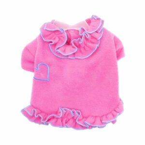 Abrigo Para Mascotas Diseño De Corazón PINKYS PET Talla 4