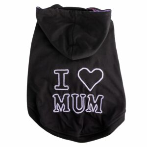 Chompa Para Mascota Diseño I Love My Mum PINKYS PET Talla 8