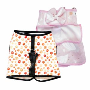 Pechera Para Mascota Diseño Animado PINKYS PET Talla 8