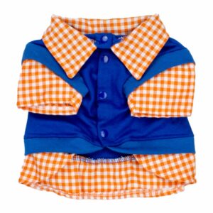 Abrigo Para Mascotas Diseño Tipo Camisa Olimpo PINKYS PET Talla 4