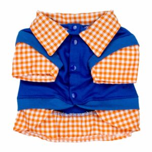 Abrigo Para Mascotas Diseño Tipo Camisa Olimpo PINKYS PET Talla 4