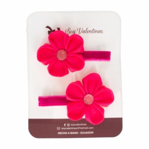 Valentinas Flor Estrella Varios Colores SOY VALENTINAS X 2 Uds