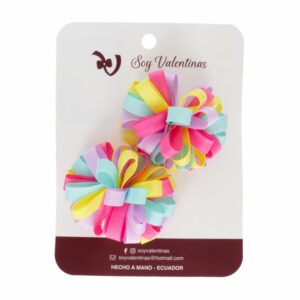 Valentinas Pompón Pequeño DOMI VALENTINAS X 2 Uds