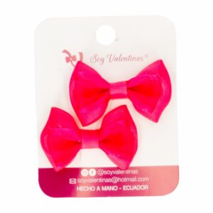 Valentinas Lazo Organza Pequeño Varios Colores DOMI VALENTINAS X 2 Uds