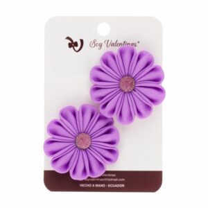 Valentinas Flor Semiredonda SOY VALENTINAS X 2 Uds