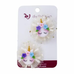 Valentinas Clip Unicornio X2 SOY VALENTINAS Paquete