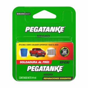 Pegamento Epóxico Negro PEGATANKE 44 Ml