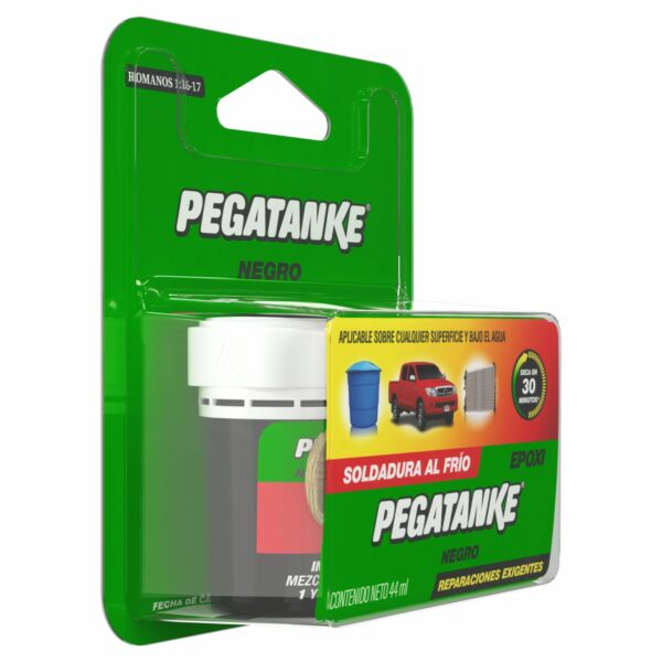 Pegamento Epóxico Negro PEGATANKE 44 Ml - Imagen 2