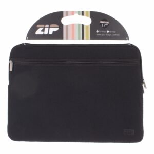 Estuche Para Laptop Negro ZIP 17"