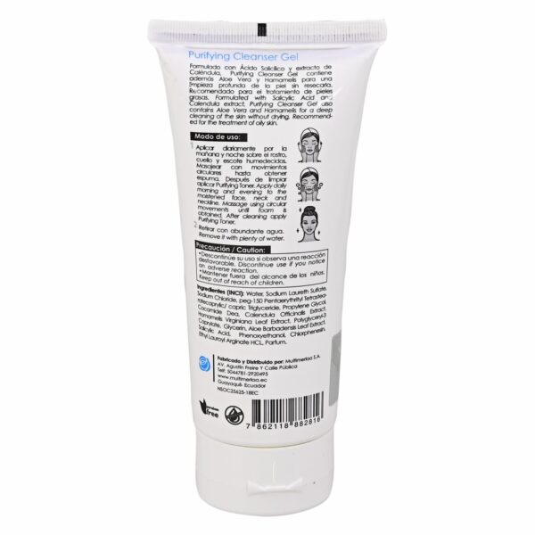 Gel Limpiador Purificante PROFESSIONAL SPA BY MARTHA PERALTA 200 Ml - Imagen 2