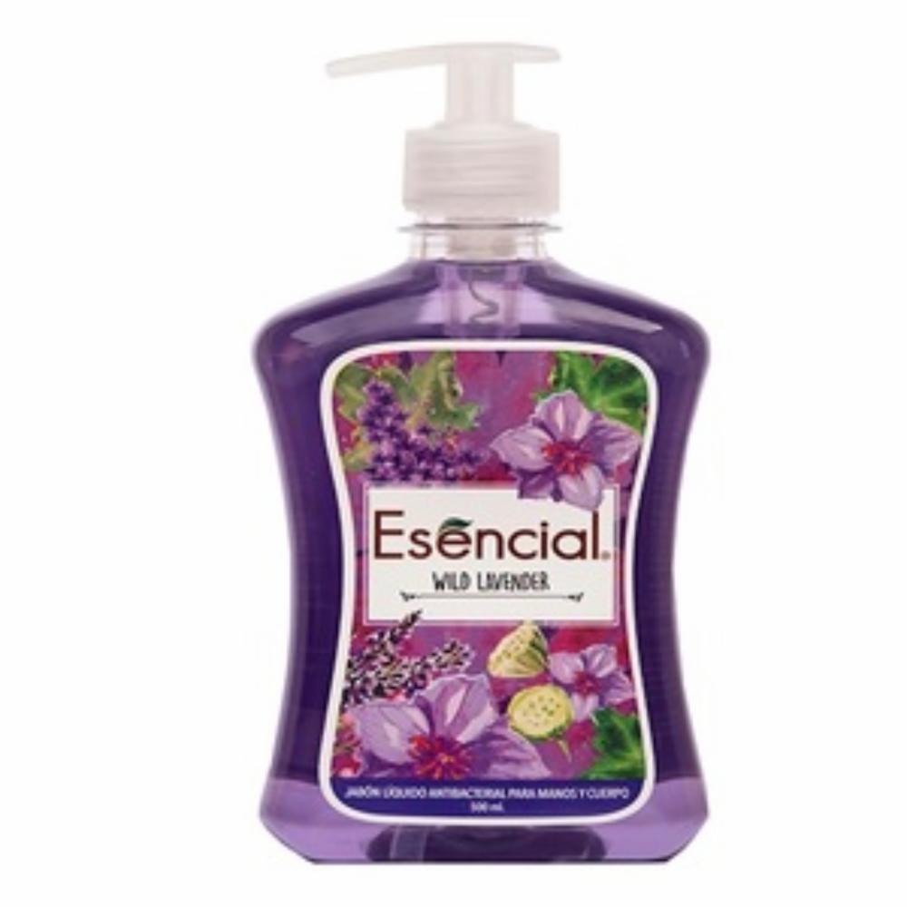 Jabón Líquido Fragancia Lavanda ESENCIAL 500 Ml