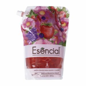 Jabón Liquido Red Berris Y Dragon Fruit ESENCIAL 1500 Ml