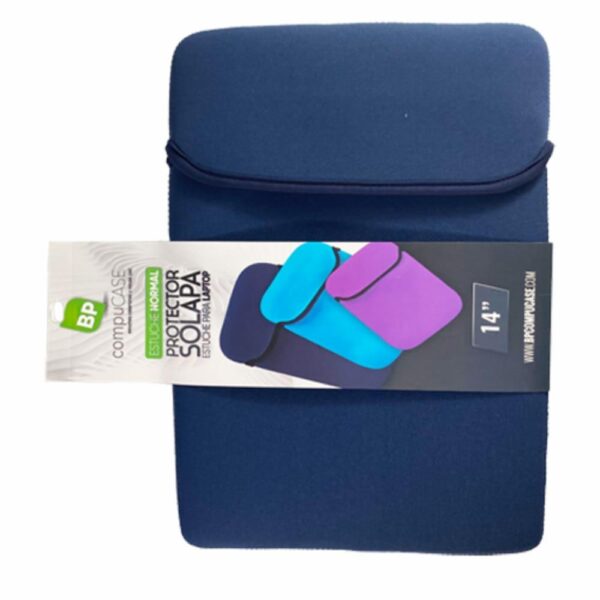 Estuche Laptop Neopreno Azul Marino BPCOMPUCASE 14"