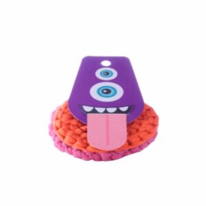 Juguete Para Mascota Con Diseño Dona Tejida ALKUPETS Mediano