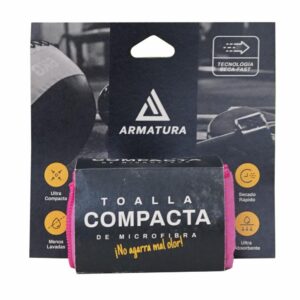Toalla Deportiva Compacta Violeta Pequeña ARMATURA KANI T2