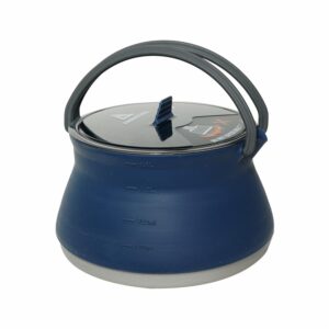 Olla Plegable Para Camping Color Azul ARMATURA 1 Litro