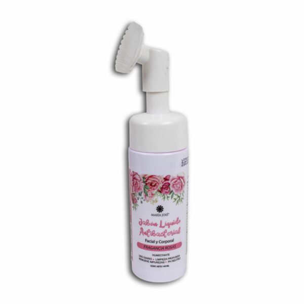 Jabón Líquido Facial Antibacterial De Rosas MARIA JOSE 140 Ml