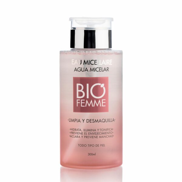 Agua Micelar Facial BIOFEMME 300 Ml