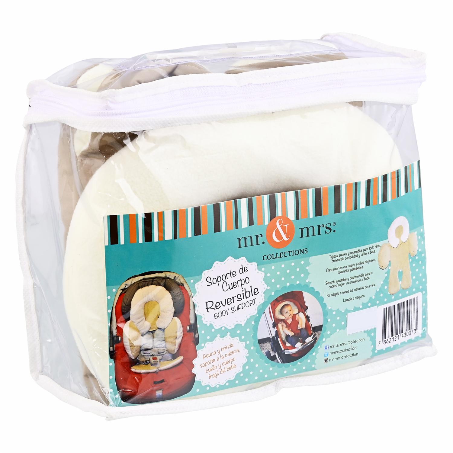 Soporte De Cuerpo Reversible Beige MR. & MRS. Unidad