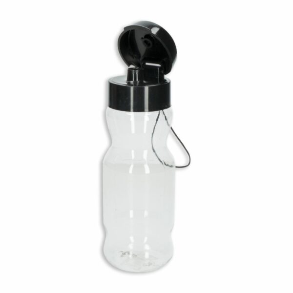 Tomatodo Novo Negro Con Cordón PLASTIC HOUSE 600 Ml - Imagen 2