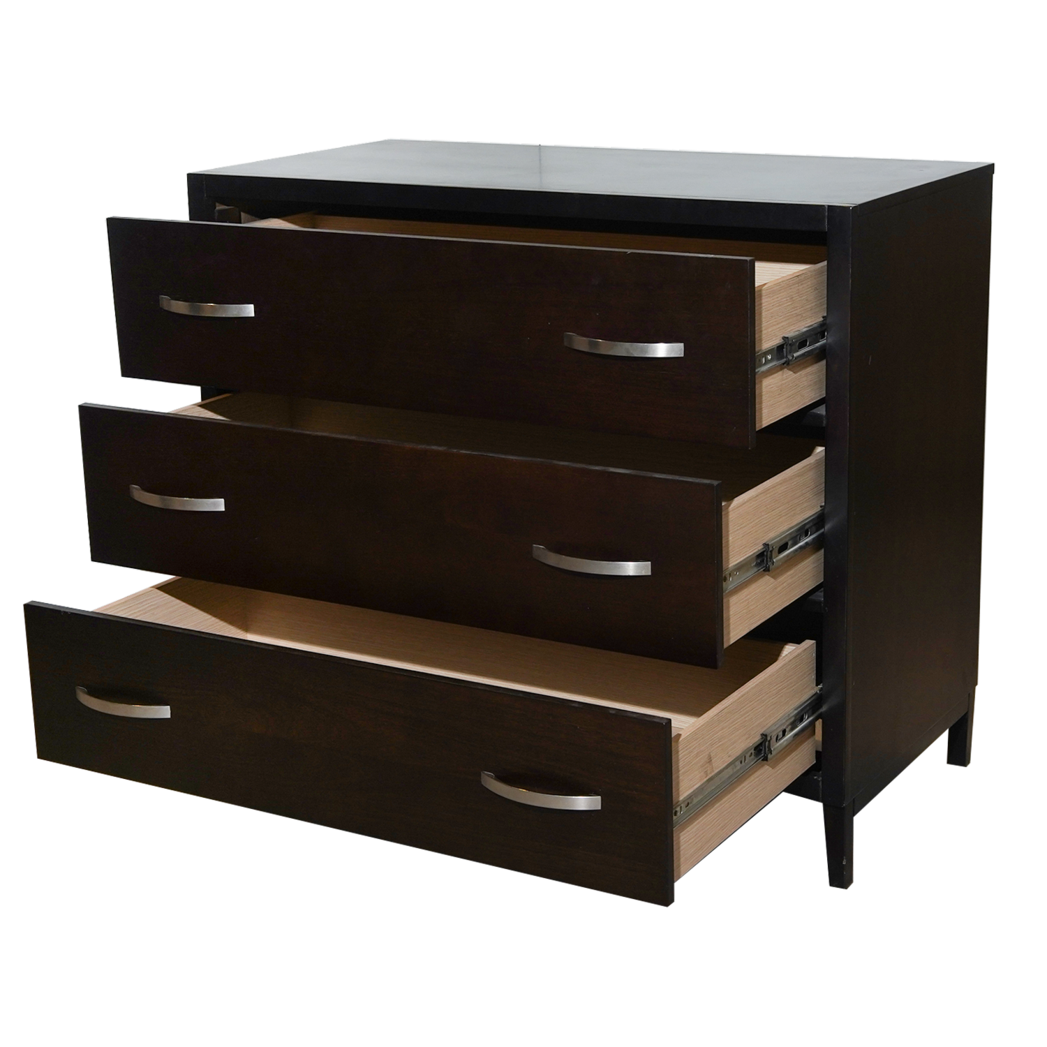 Cómoda Malik 3 Cajones Wengue CARPENTER