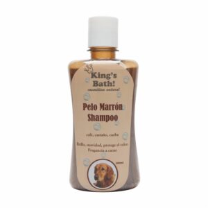 Shampoo Pelo Marrón KINGÝS BATH 300 Ml