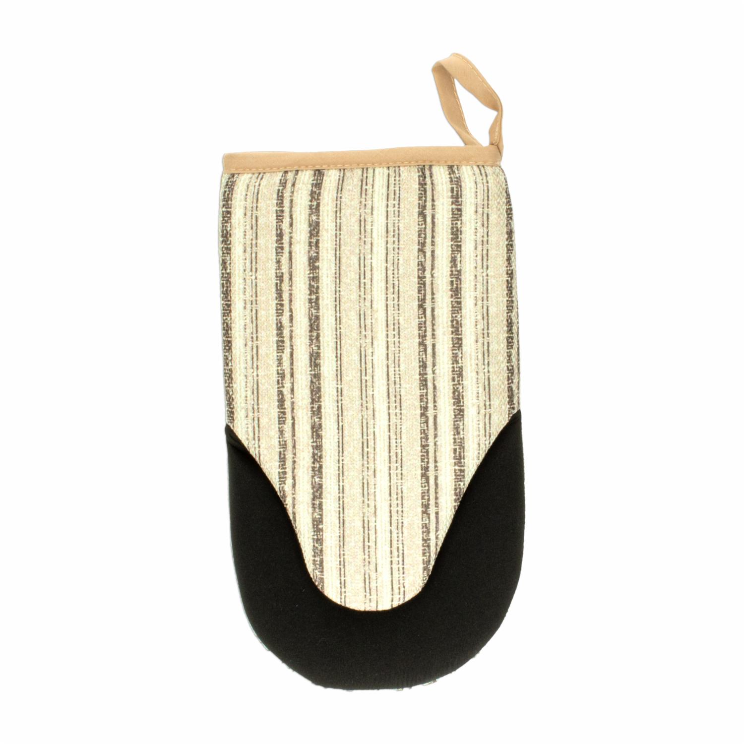 Guante De Cocina Diseño Líneas Cafés GENESIS 24 X 14 Cm - Imagen 2