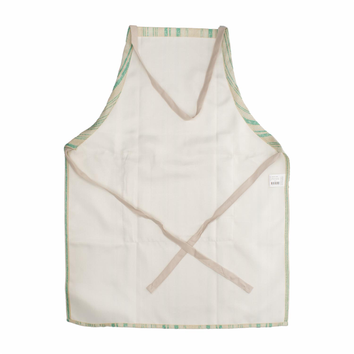Delantal Para Cocina Diseño Rayas Aqua Con Bolsillo Frontal GENESIS - Imagen 2