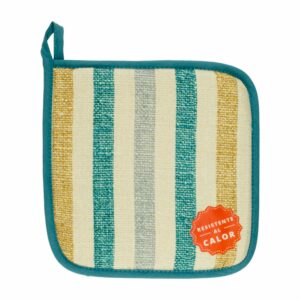 Sujetador De Ollas Diseño Trazo Menta GENESIS 20 X 20 Cm