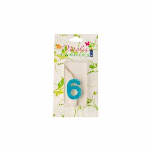 Vela Cupcake 6 Surtido MALIA CANDLES 12 X 7 Cm