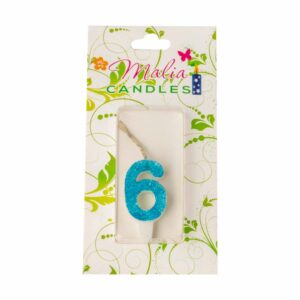 Vela Cupcake 6 Surtido MALIA CANDLES 12 X 7 Cm